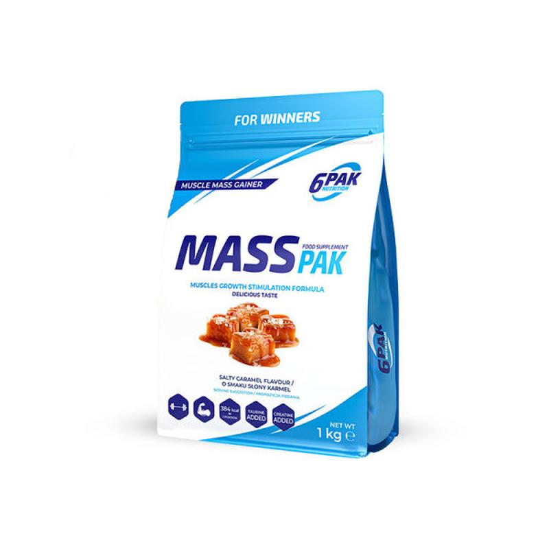 Гейнер 6PAK Mass PAK 1 kg – Spartasport Одесса